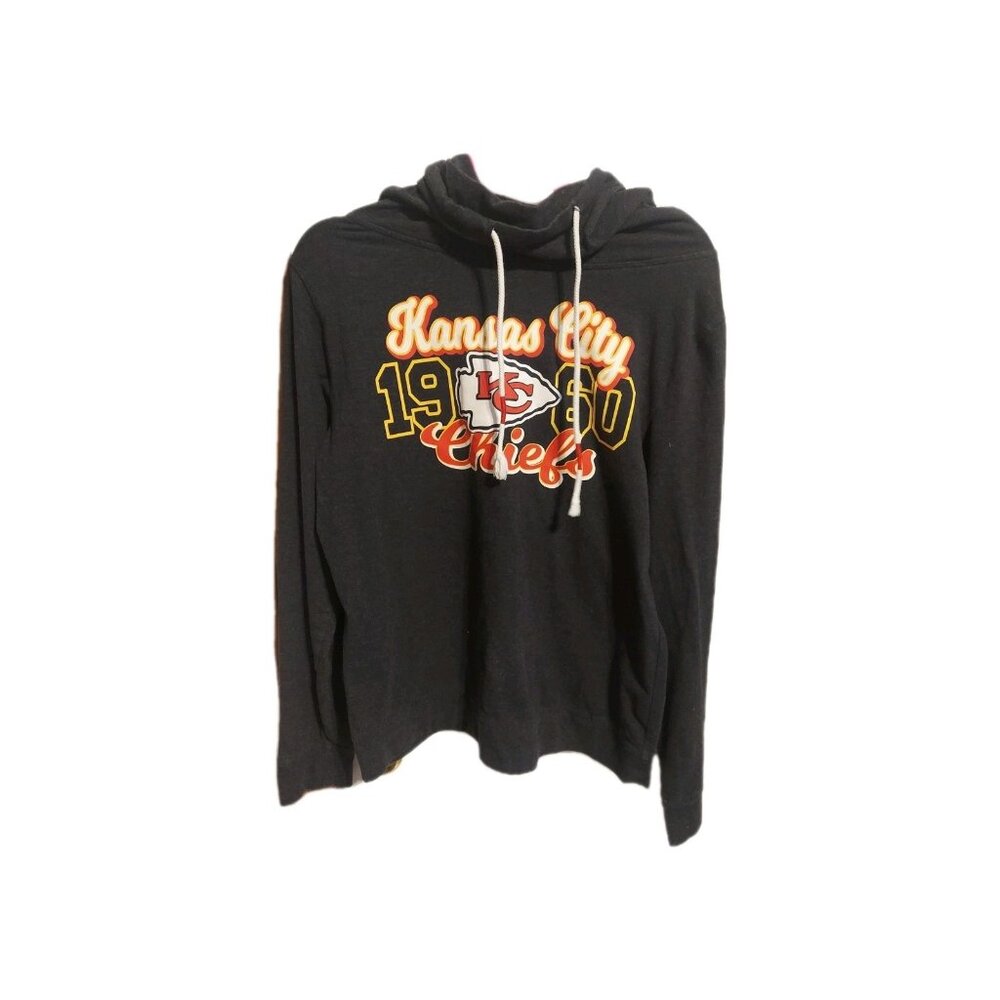 NFL‎ Kansas City Chiefs Pullover Hoodie Cowl Sweatshirt Size L Patrick Mahomes